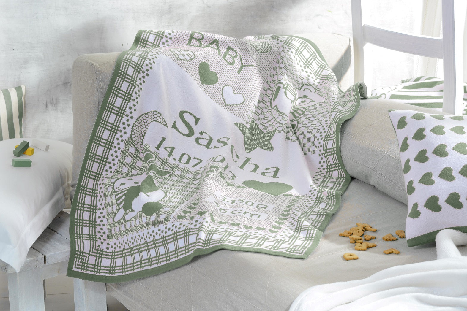 Luxus Baby Decke Mit Namen Ebenbild