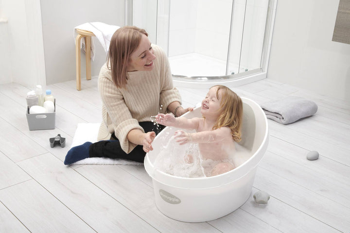 Shnuggle Kleinkindbadewanne - nur 2 Liter Wasser