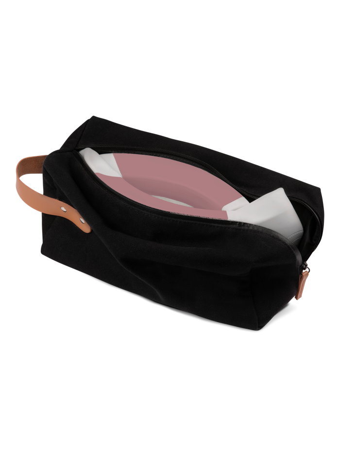 DAS SET - Buubla Töpfchen & Reisetasche rose