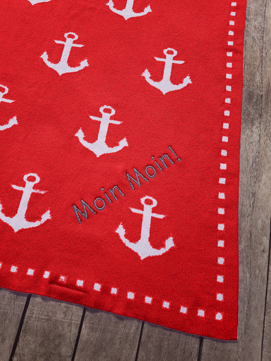 AHOI Babydecke mit Kosewort