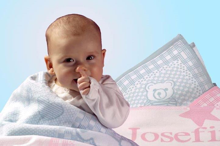 KUSCHELMICH BIO Babydecke mit Namen