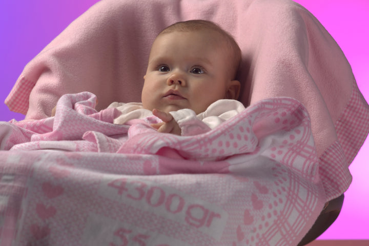 KUSCHELMICH BIO Baumwoll Babydecke mit Namen