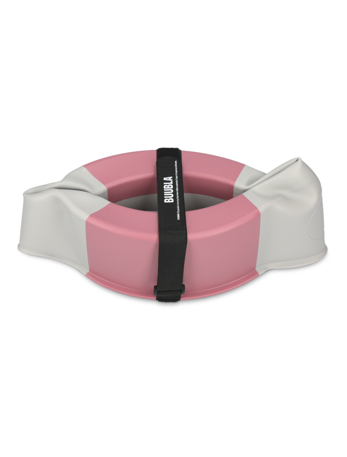 DAS SET - Buubla Töpfchen & Reisetasche rose