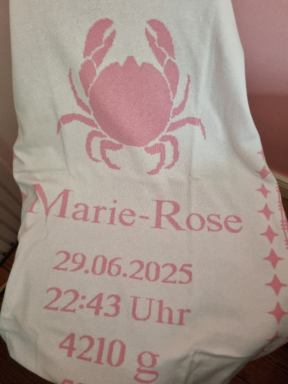 STERNZEICHEN Kuscheldecke