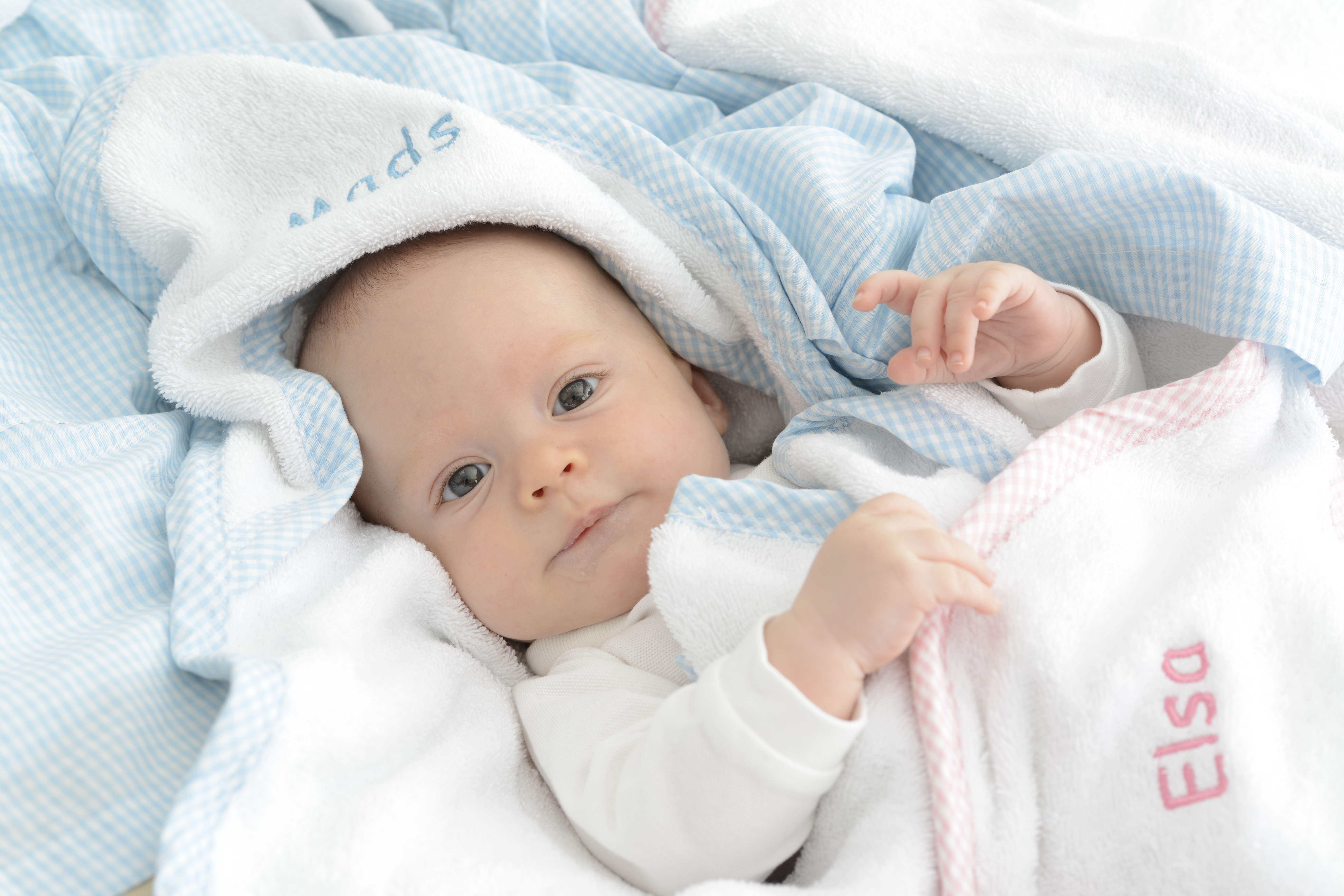 Babydecken mit Namen - fürs Geschenk das Leben